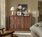 Wetalus 6-Drawer Mid-Century Modern Dresser with Ample Storage, 47", Walnut