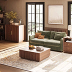 FORTUNETECMid - Century Modern Walnut Sideboard